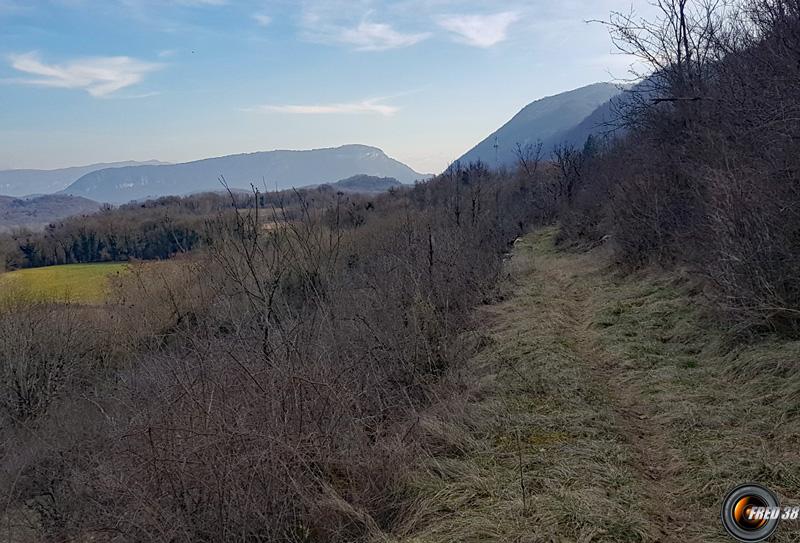 Avant d'arriver sur la grande piste.