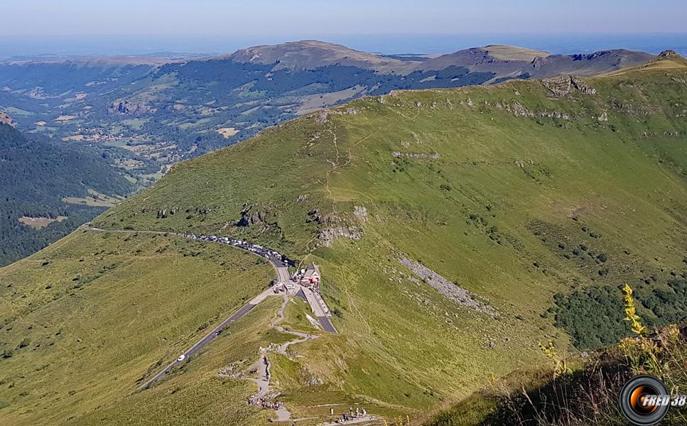 Vue sur la Pas de Peyrol.